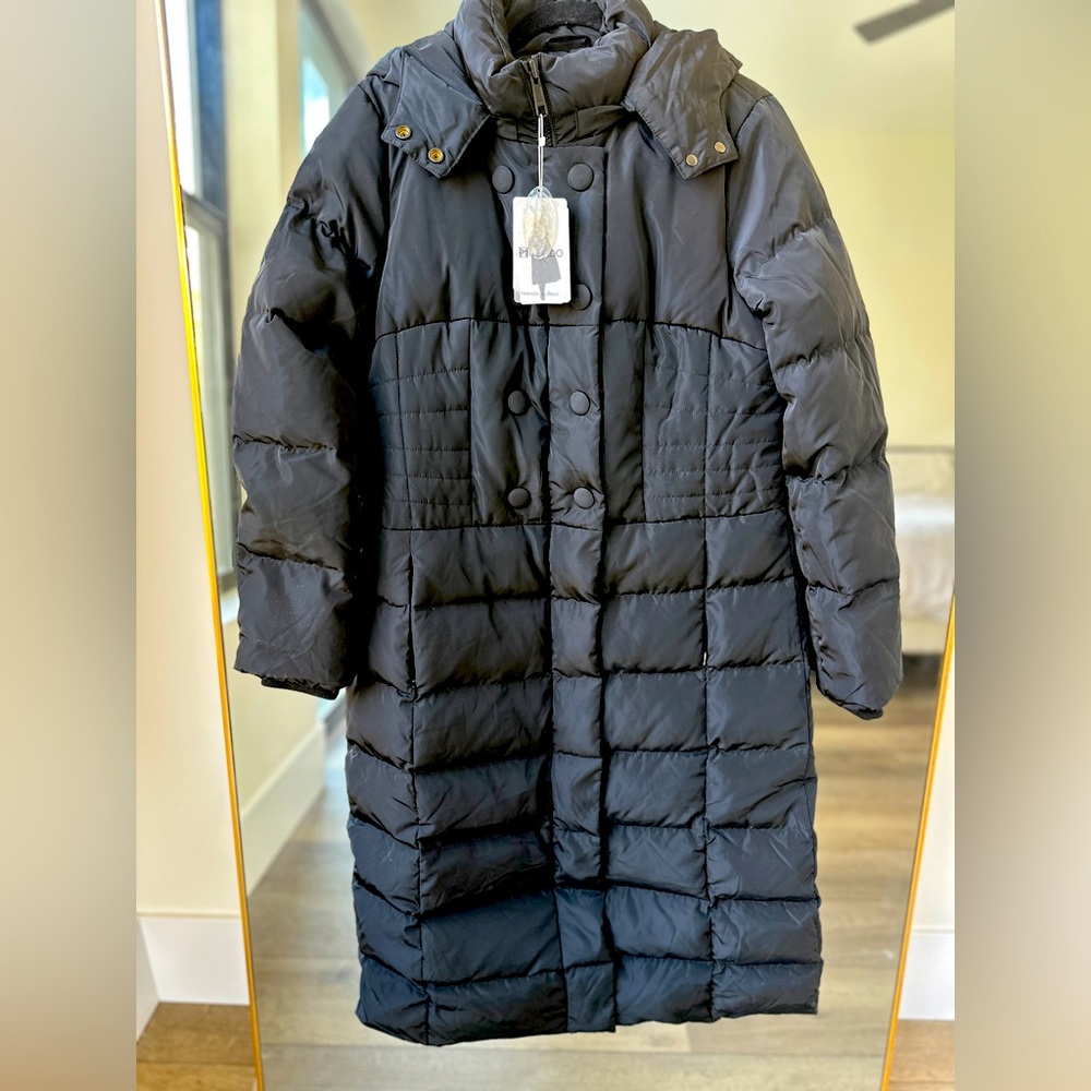 MOLODO WOMENS WINTER HOODED PARKA PUFFER JACKET | size Large | NWT
